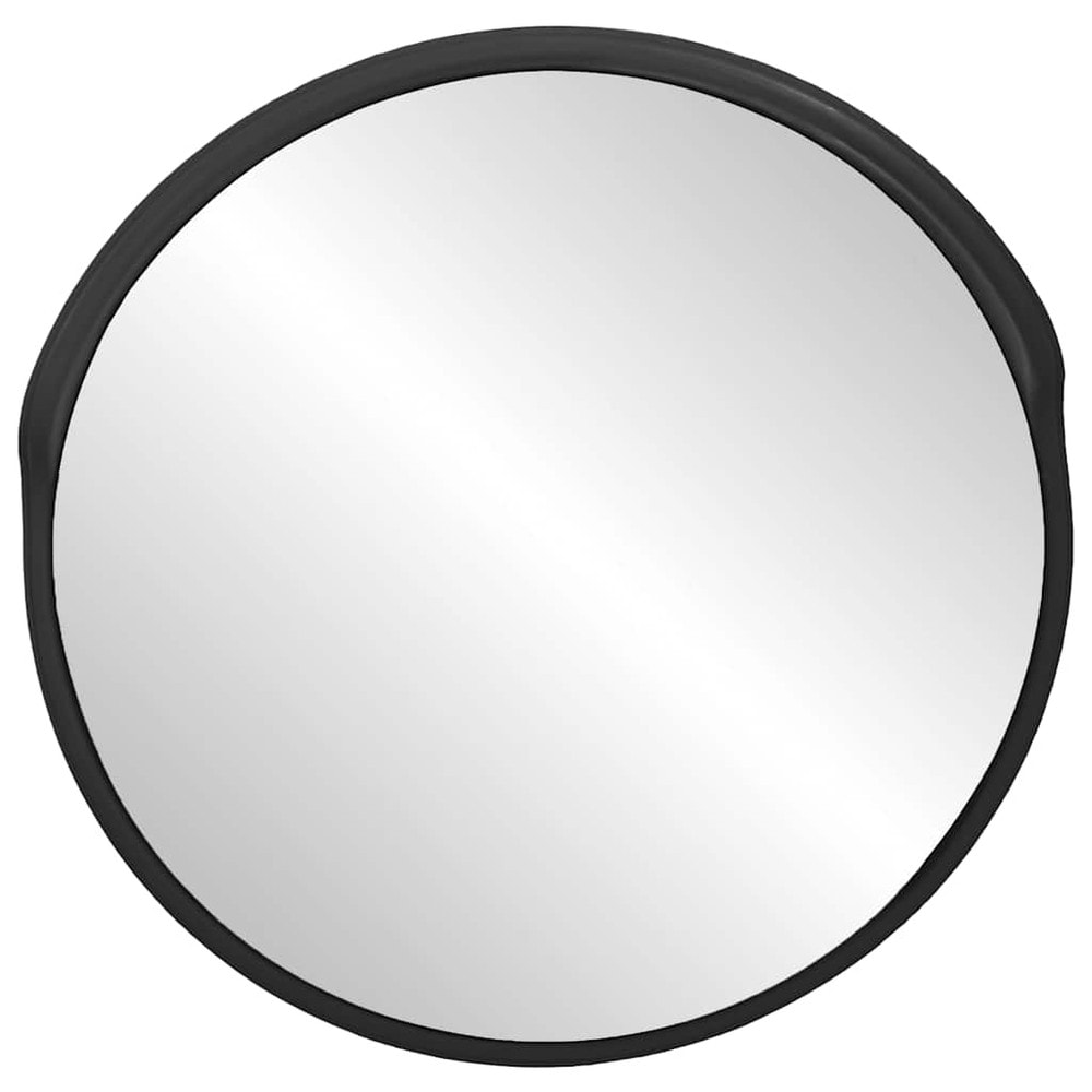 Kupera liikennepeili 30 cm / Suunnattava ulosajopeili / Ulkokäyttöön tarkoitettu peili, jossa on suojakatto