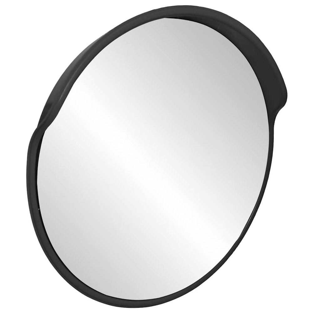 Kupera liikennepeili 30 cm / Suunnattava ulosajopeili / Ulkokäyttöön tarkoitettu peili, jossa on suojakatto
