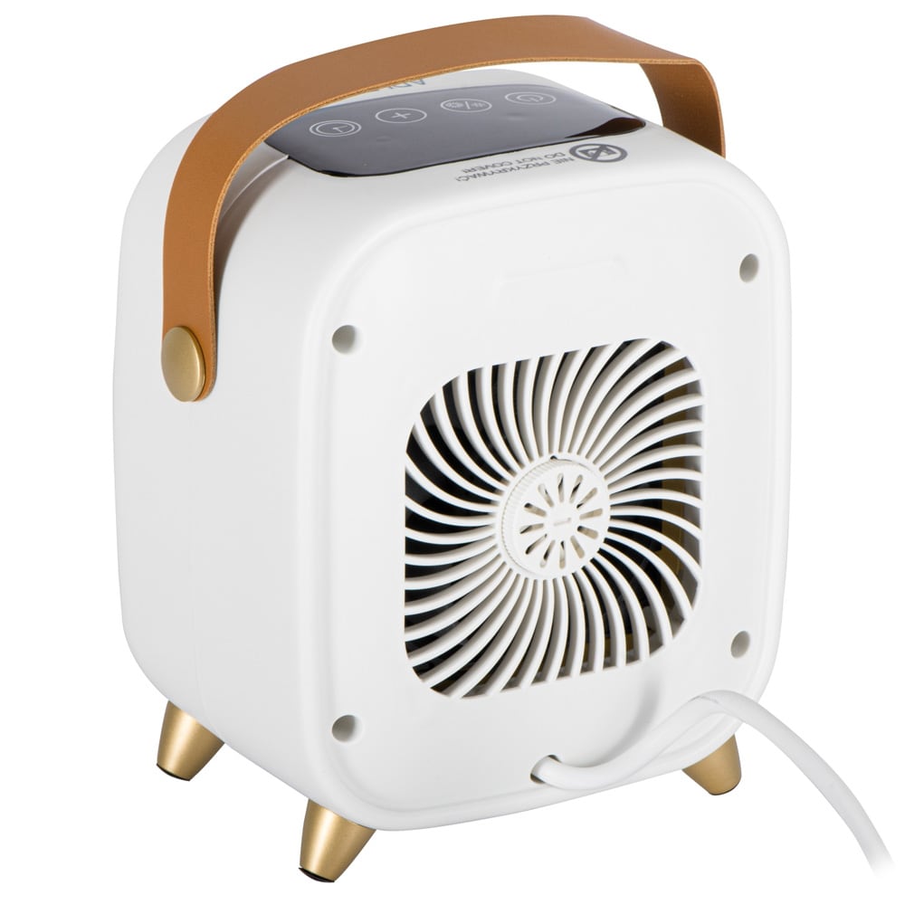 Adler-keraaminen lämpöpuhallin 1000 W, ajastimella / Kannettava keraaminen lämmitin / Sähköinen huonelämmitin