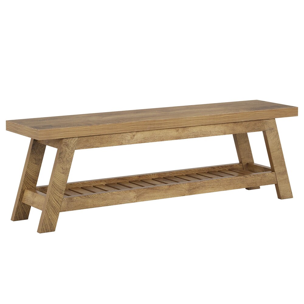 Kenkäpenkki kenkähyllyllä 140 cm / Eteisen penkki kenkävarastolla / Eteisen istuinpenkki
