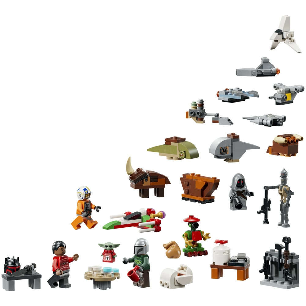 LEGO Star Wars -joulukalenteri 2026 75456 / Rakennuskalenteri / Joulukalenteri, jossa on minihahmoja