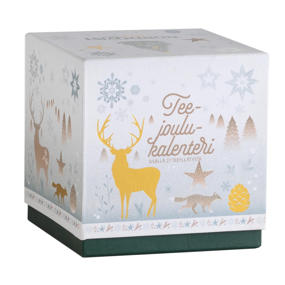Nordqvist Tea -joulukalenteri / Teepussikalenteri / Joulukalenteri, jossa on erilaisia teelaatuja