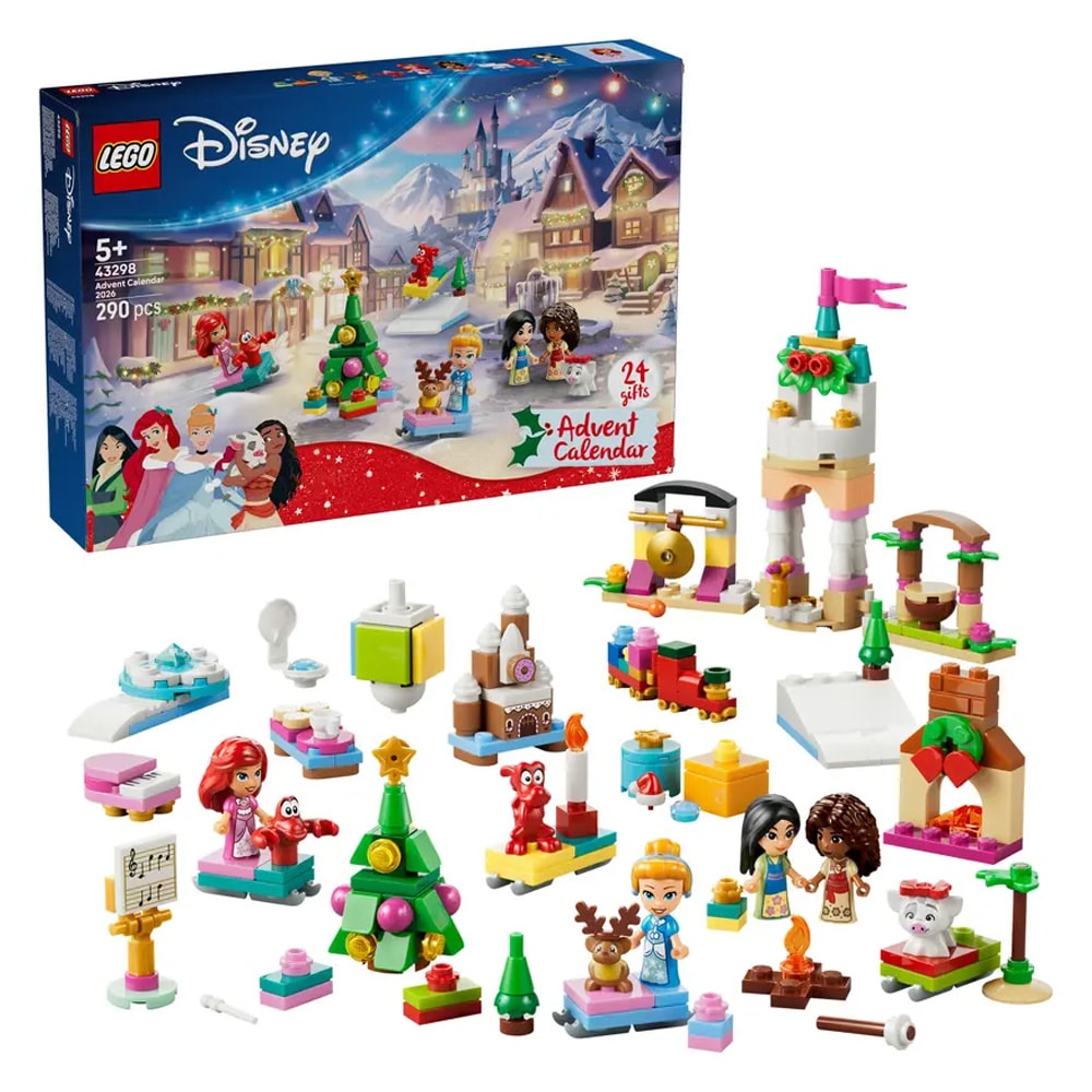 Lego Disney Princess -joulukalenteri 2026 / Disney-rakennuskalenteri / Prinsessakalenteri
