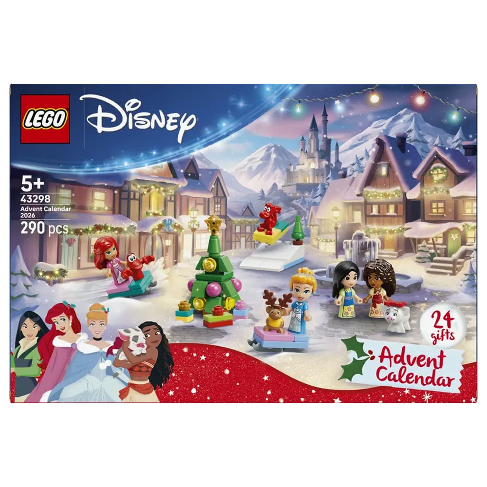 Lego Disney Princess -joulukalenteri 2026 / Disney-rakennuskalenteri / Prinsessakalenteri