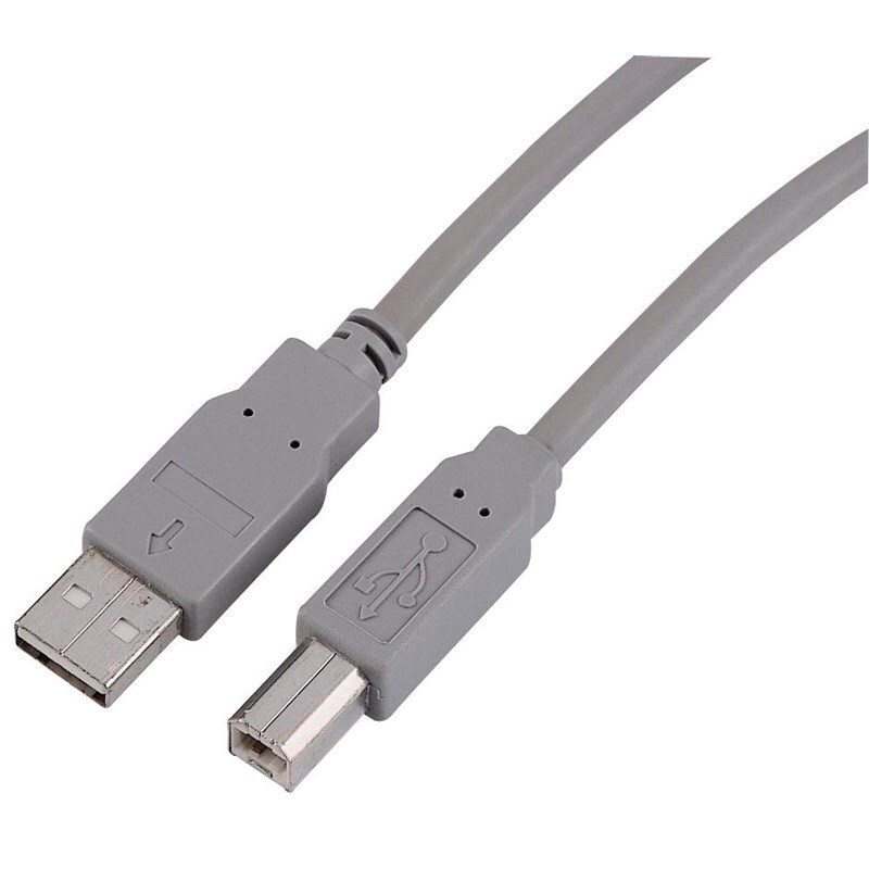 USB 2.0 kaapeli A-B 5 metriä
