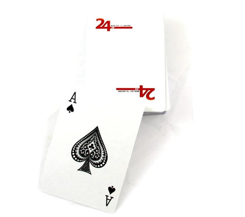 Korttipakka 24shop.fi logolla