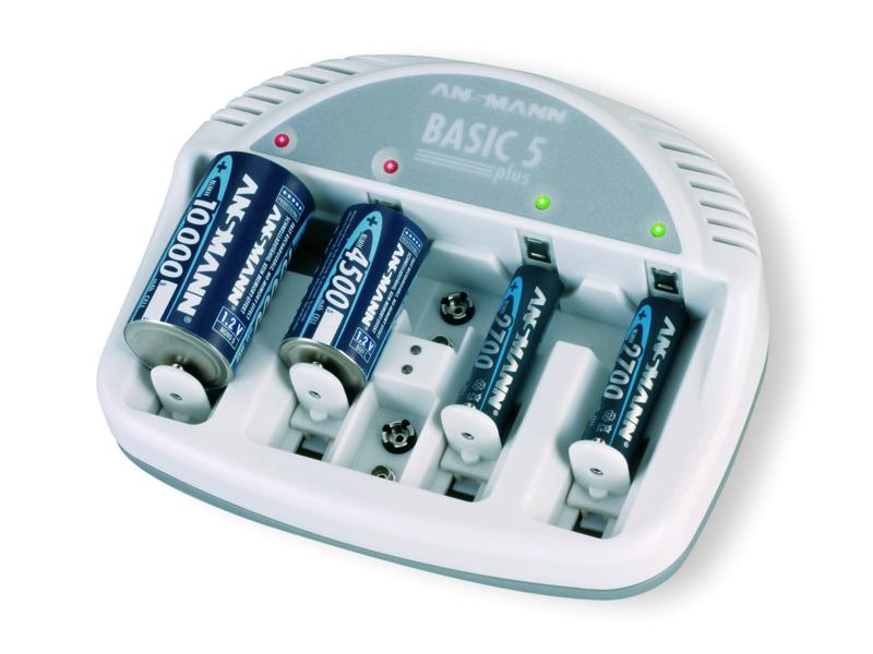Ansmann Basic 5 Plus Batteriladdare