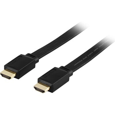 3m HDMI-kabel, v1.4+Ethernet Svart