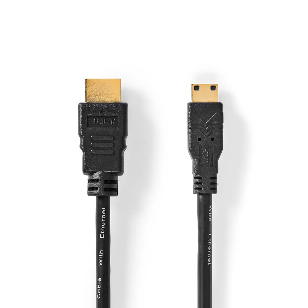 2m HDMI Mini-HDMI:lle + ethernet