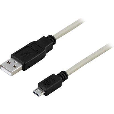 USB typ A - Micro-B USB, 5-pin - 0,5m