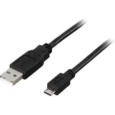 USB typ A - Micro-B USB, 5-pin - 0,5