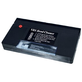 VHS-puhdistusnauha nesteellä