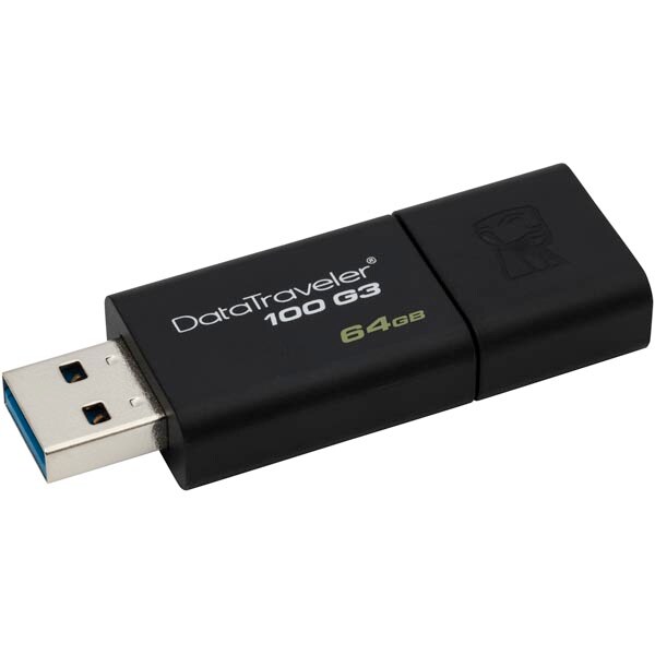 Kingston 64GB USB-muisti 3.0 DT100