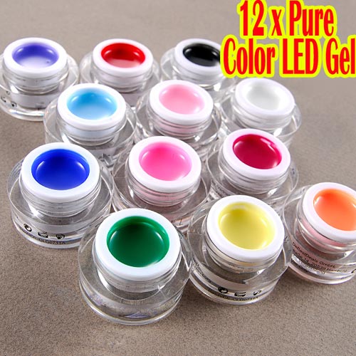 LED geeli Pure Colours - 12-Pack