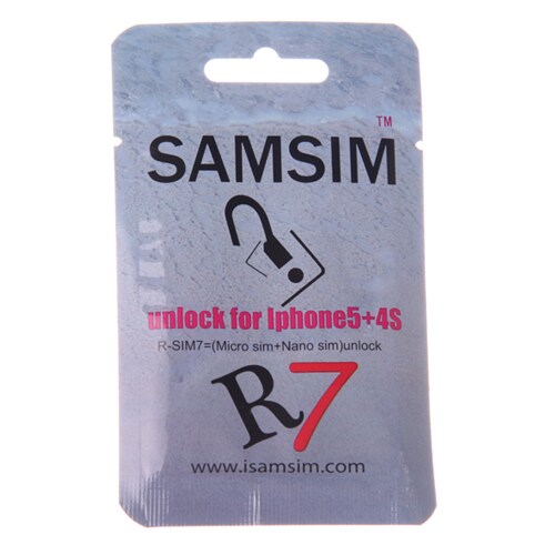 SamSim Plug and Play Unlock iPhone 5 / 5S / 4S