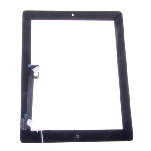 Display glas & Touch screen iPad 4 Musta