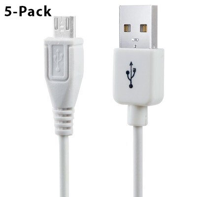 USB-kaapeli Microusb - 5-Pack