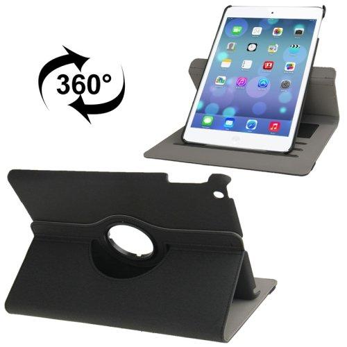 360 asteen Flip Kotelo mallille iPad Air - musta