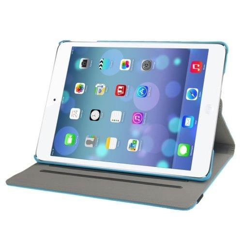 360 asteen Flip Kotelo mallille iPad Air - Sininen