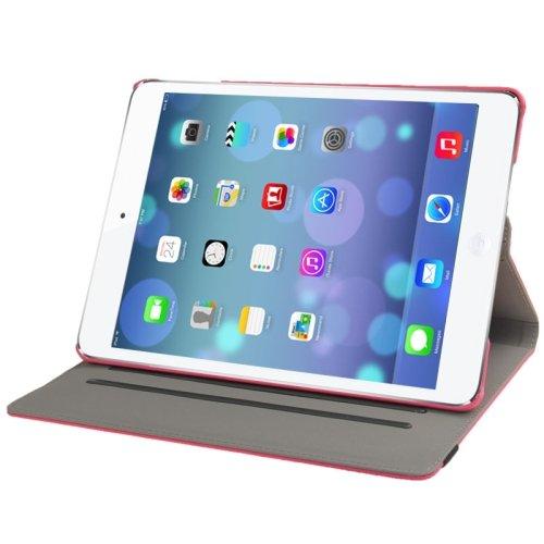 360 asteen Flip Kotelo mallille iPad Air - Roosa