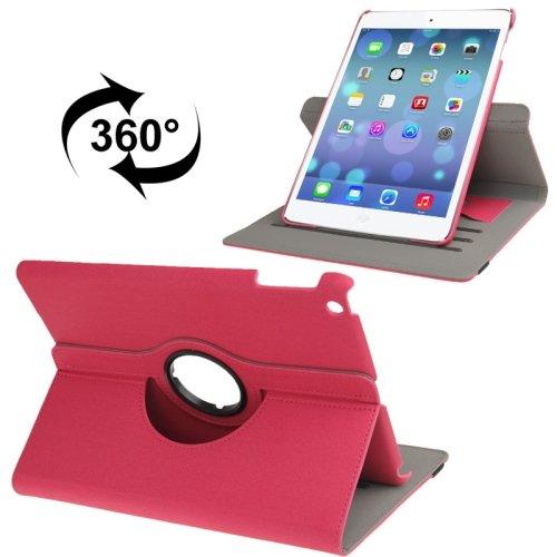 360 asteen Flip Kotelo mallille iPad Air - Roosa