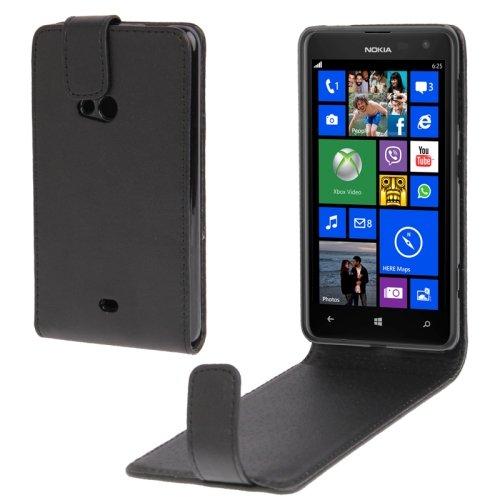 Flip kotelo Nokia Lumia 625 – malliin – Musta