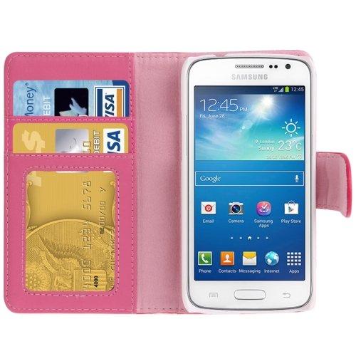 Flip kotelo telineellä & korttipaikoilla Samsung Galaxy Express II – malliin