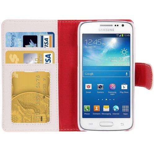 Flip kotelo telineellä & korttipaikoilla Samsung Galaxy Express II – malliin