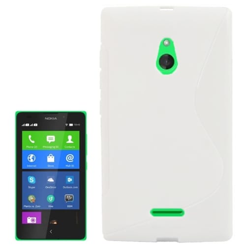 Matkapuhelimen kuori Nokia XL – Valkoinen