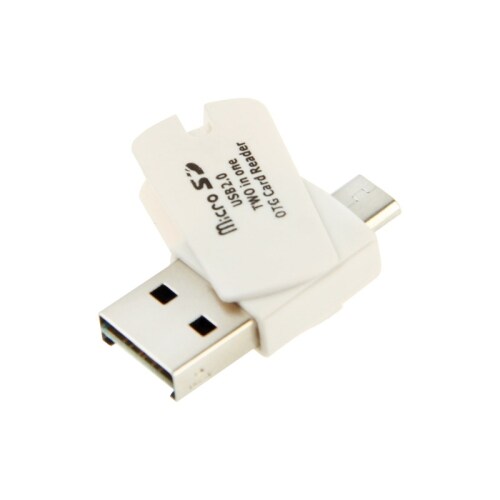 OTG MicroSD lukija USB-väylään