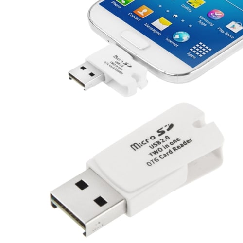 OTG MicroSD lukija USB-väylään