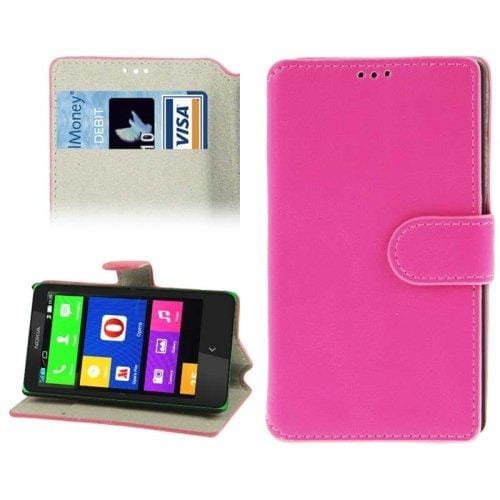 Flip kotelo telineellä & korttipaikoilla Nokia X – malliin
