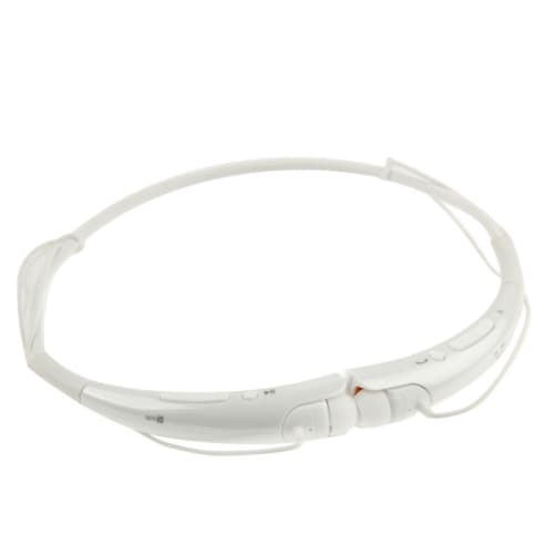 Bluetooth headset Sport-kaulanauhalla – Valkoinen