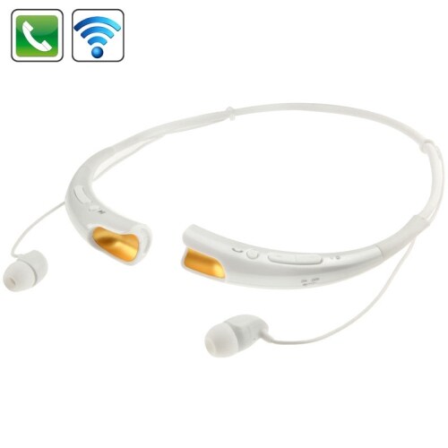 Bluetooth headset Sport-kaulanauhalla – Valkoinen