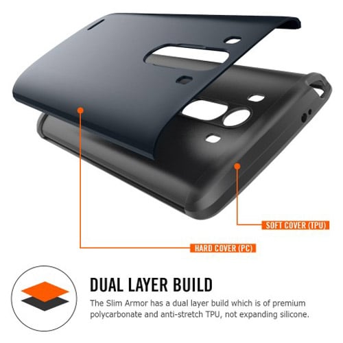 Matkapuhelimen kuori LG G3 - Musta