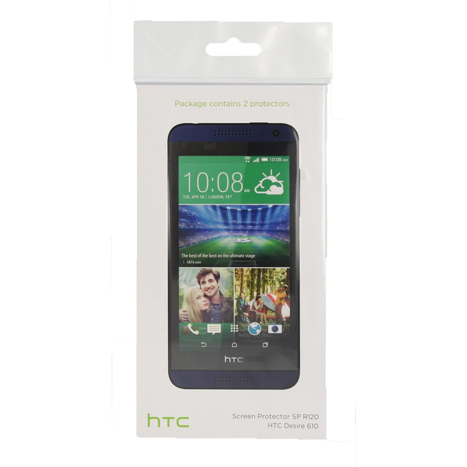 HTC SP R120 Näytönsuoja Desire 610