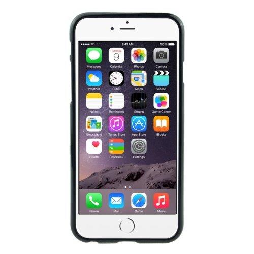 Pilkullinen kuori iPhone 6/6s Plus – Musta