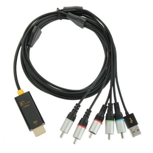 Signaalinmuunnin komponentti (ypbpr) + ääni HDMI