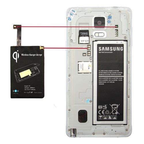 Qi langaton laturi & latauskortti Samsung Galaxy Note 4