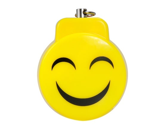 Henkilökohtainen hälytin Smileys avaimenperä