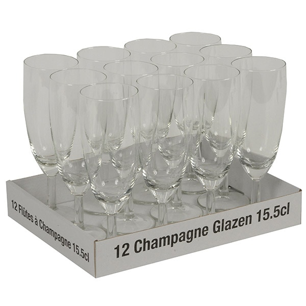 Champagneglas - 12-pack