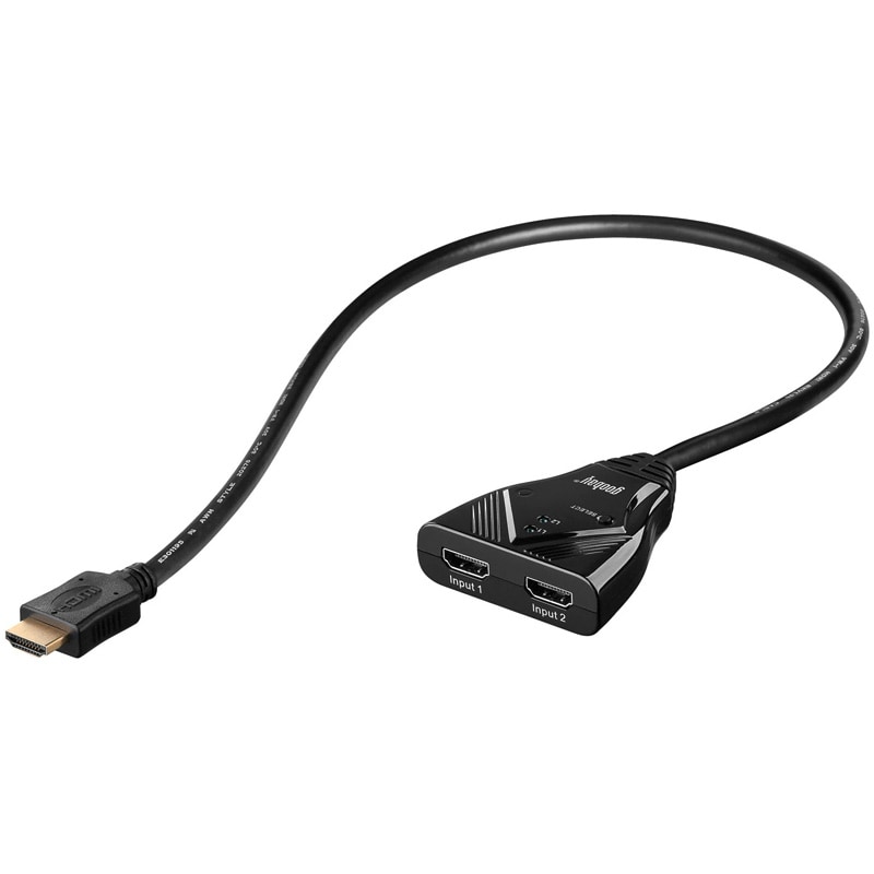 HDMI-jakaja - 2 in - 1 out