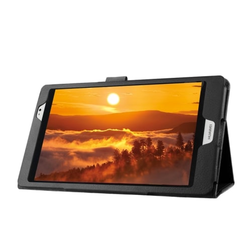 Flip kotelo telineellä Huawei MediaPad M2 8" - Musta