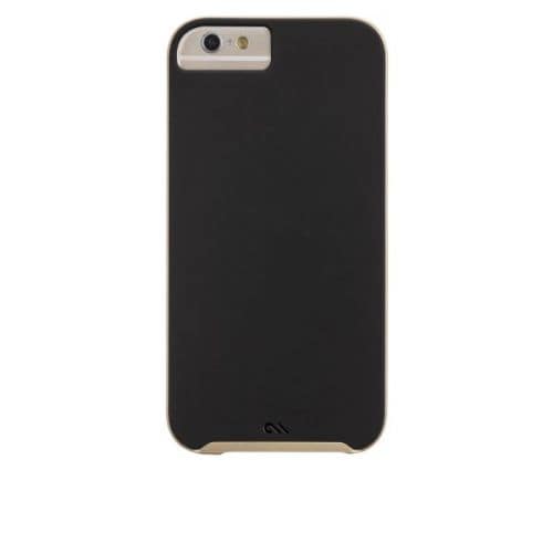 Case-Mate Slim Tough Case iPhone 6 Plus / 6S Plus Musta/Kulta