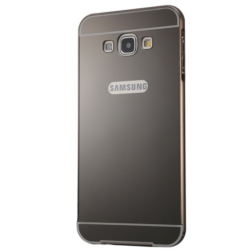 Metalli bumper + takakansi Samsung Galaxy A8