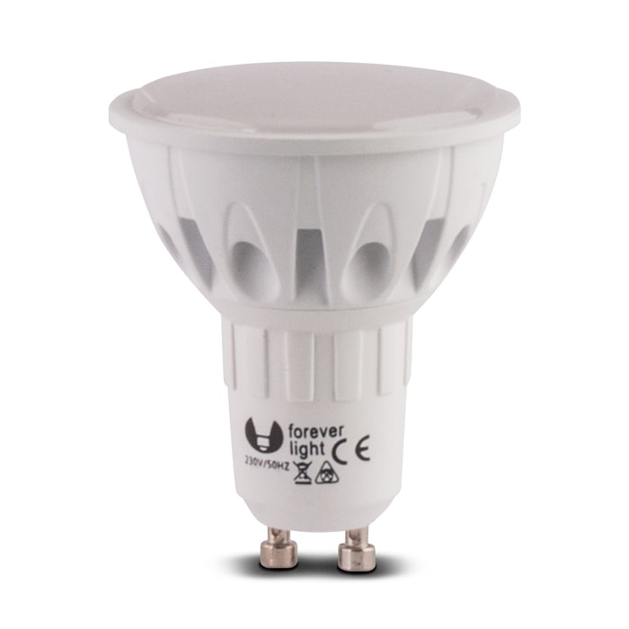 LED-Lamppu GU10 5W Lämmin valkoinen