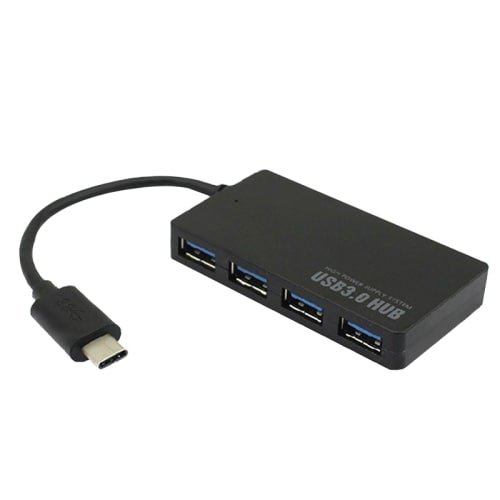 USB 3.1 Tyyppi-C 4-Porttinen USB 3.0 Hub