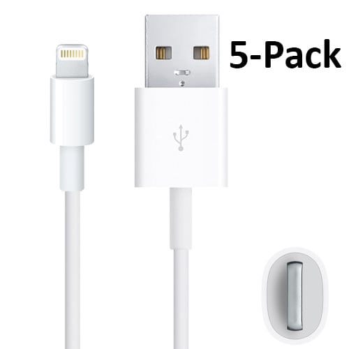 USB-kaapeli iPhone 5/6  & iPad Air/Mini - 5-Pakkaus