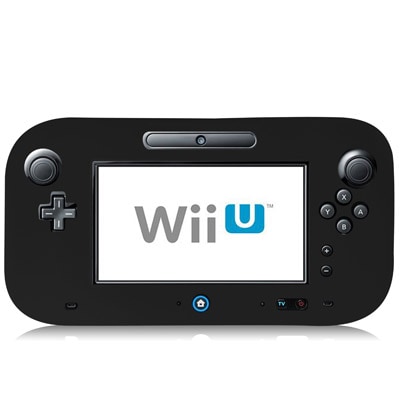 Silikonisuoja Nintendo Wii U Gamepad - Musta