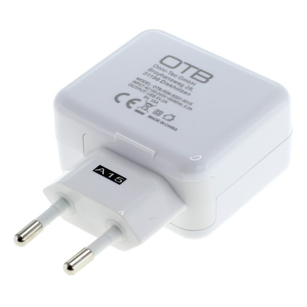 USB-laturi QuickCharge 2A